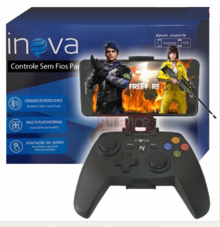 Controle Gamer De Celular Via Bluetooth Para Jogos Online